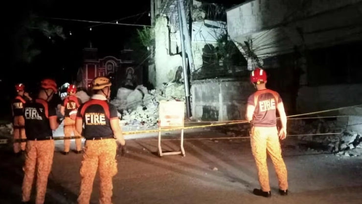 Terremoto Filipinas mas de 60 muertos