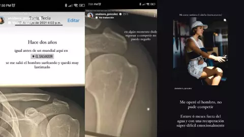 Ana Laura Gonzale, ex atleta del Exatlón, representa a México en el Mundial de Surf