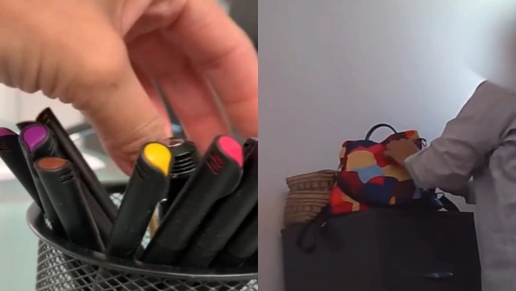 descurbe al ratero de su trabajo con pluma espía.jp
