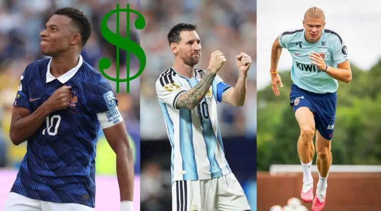 Mundial 2026 Erling Haaland, Messi o Mbappé; ¿quién gana más dinero.jpeg
