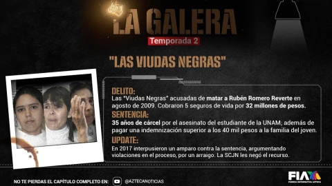 ¿Qué fue de “Las viudas negras”? Las tres mujeres de México que mataban para cobrar seguros de vida