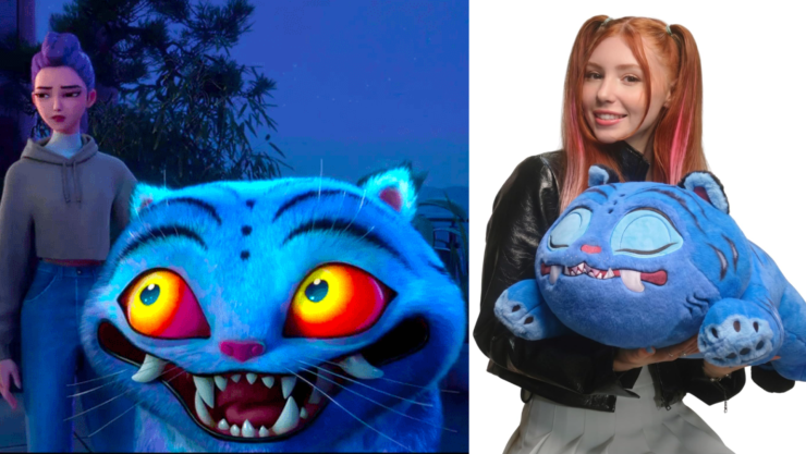 4 juguetes del Tigre Derpy, de Kpop Demon Hunters, para niños y niñas de 6 años en adelante