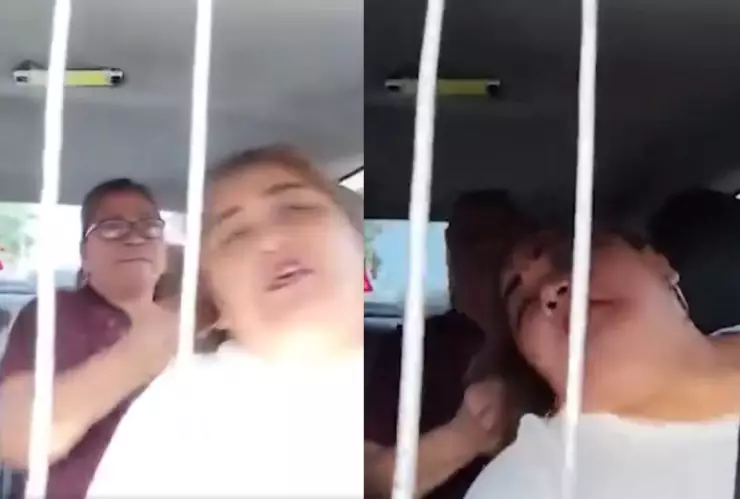 Mujer desgreña a conductora porque no está de acuerdo con el precio del taxímetro