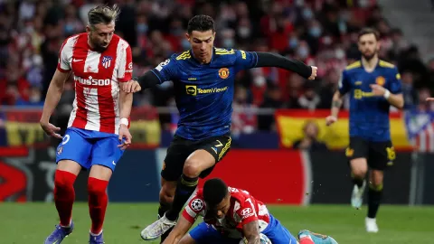 Héctor Herrera y Cristiano Ronaldo