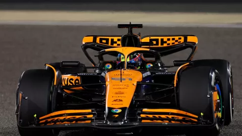 Oscar Piastri en el GP Baréin