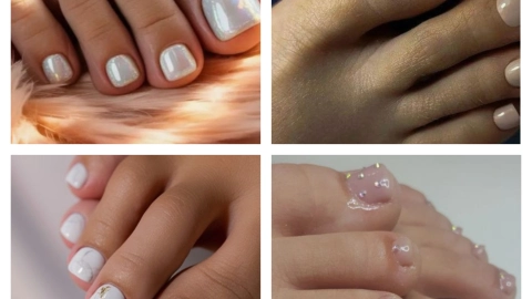 u&ntilde;as de pies mujeres