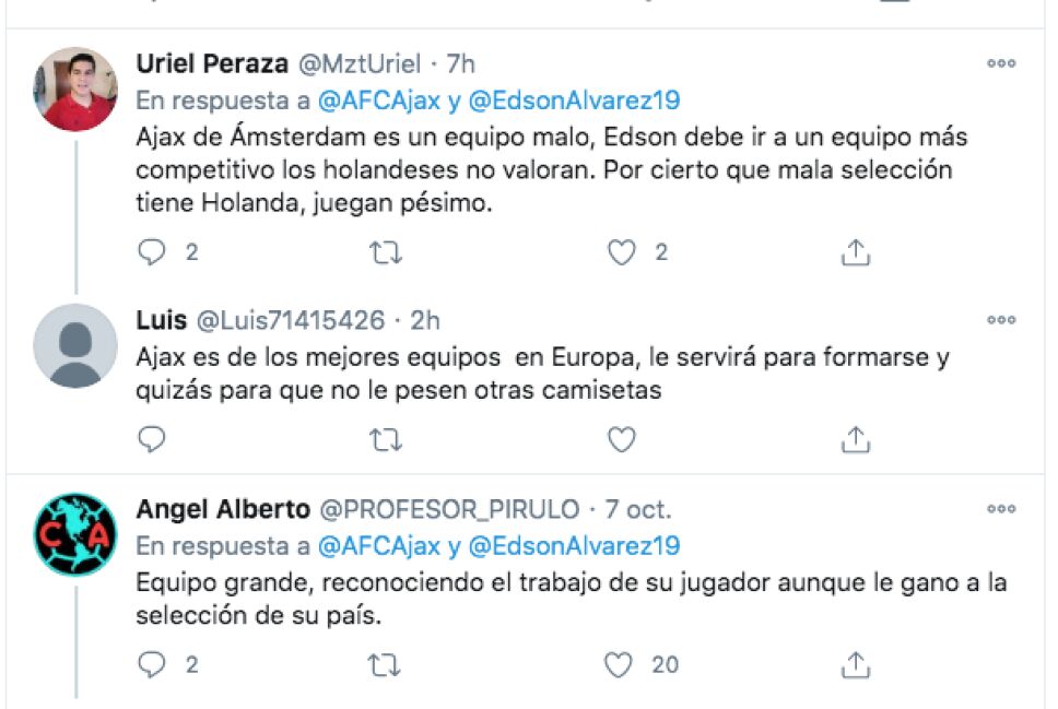 Afición mexicana defiende a Edson Álvarez
