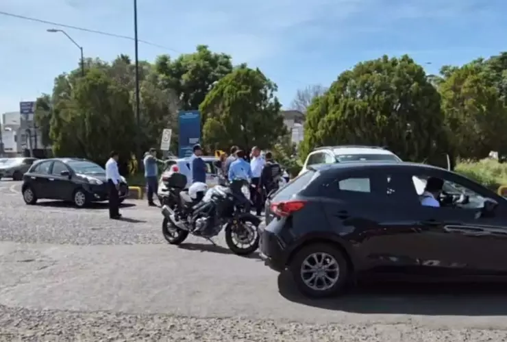 Accidente bulevar Paseo del Moral y avenida Guanajuato hoy