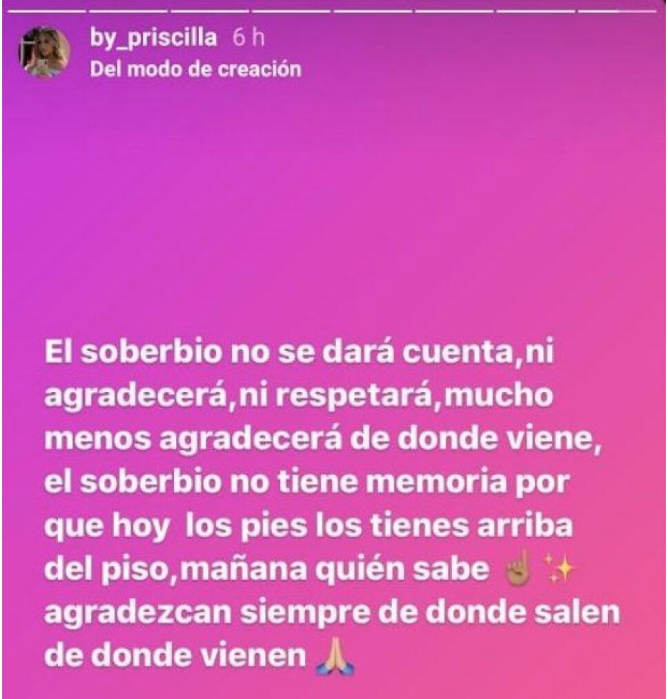 La esposa del ‘Cata’ Domínguez calificó de mal agradecido a Javier Aquino tras la bronca de la semifinal.