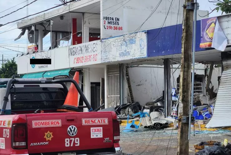 Último momento_ Fuerte explosiuón en la colonia Chichén Itzá provoca fuerte movilización