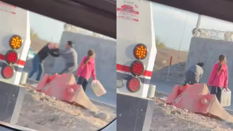 Pelea callejera al sur de Chihuahua