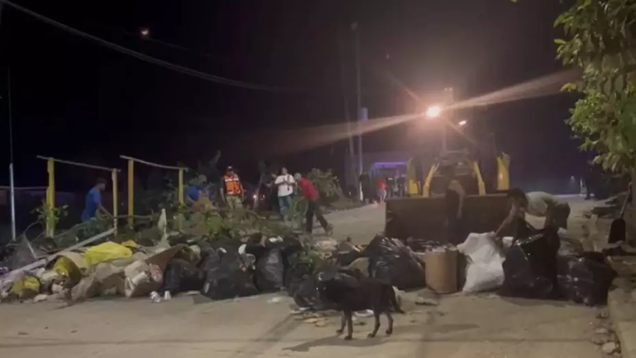 Bloqueo en Álamo, Veracruz