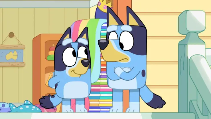 Mini Bluey: Nos habla de amar las diferencias que tenemos con nuestros hermanos