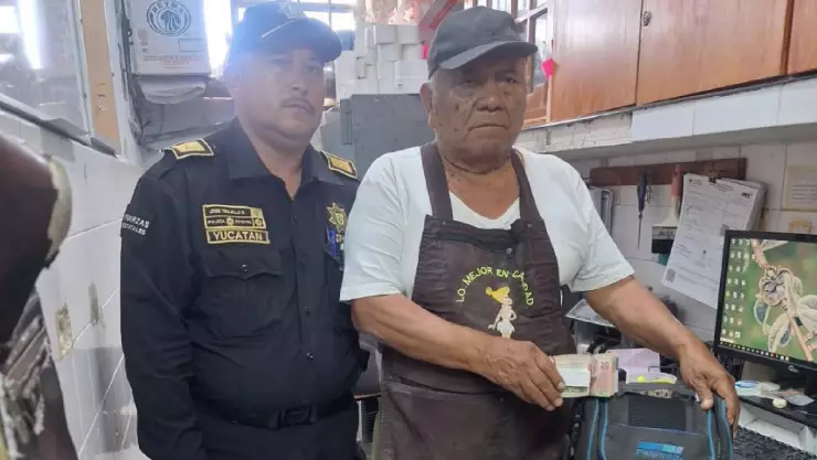 Así fue la recuperación de un maletín con dinero extraviado en la colonia Mulsay