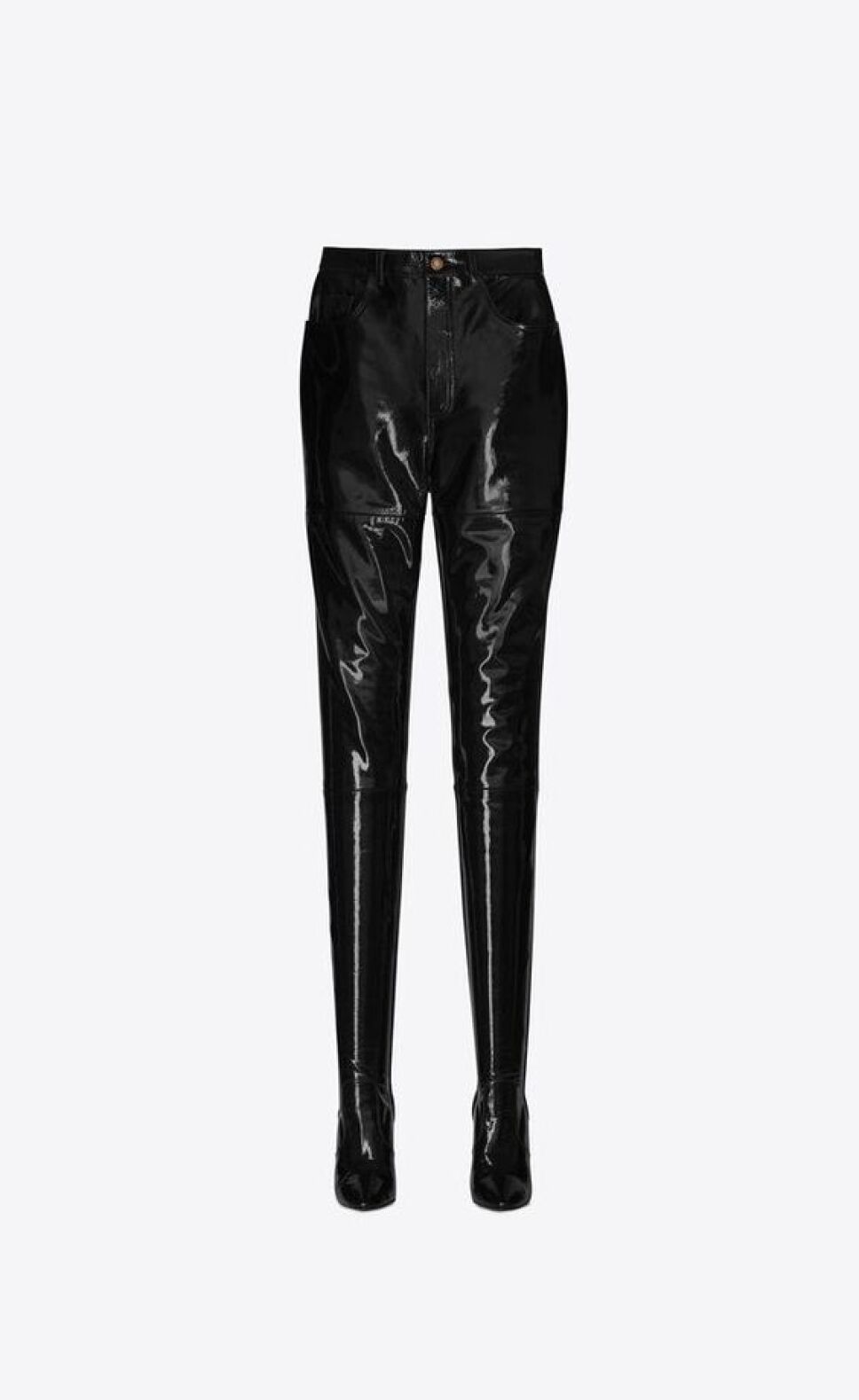 pantboots de charol