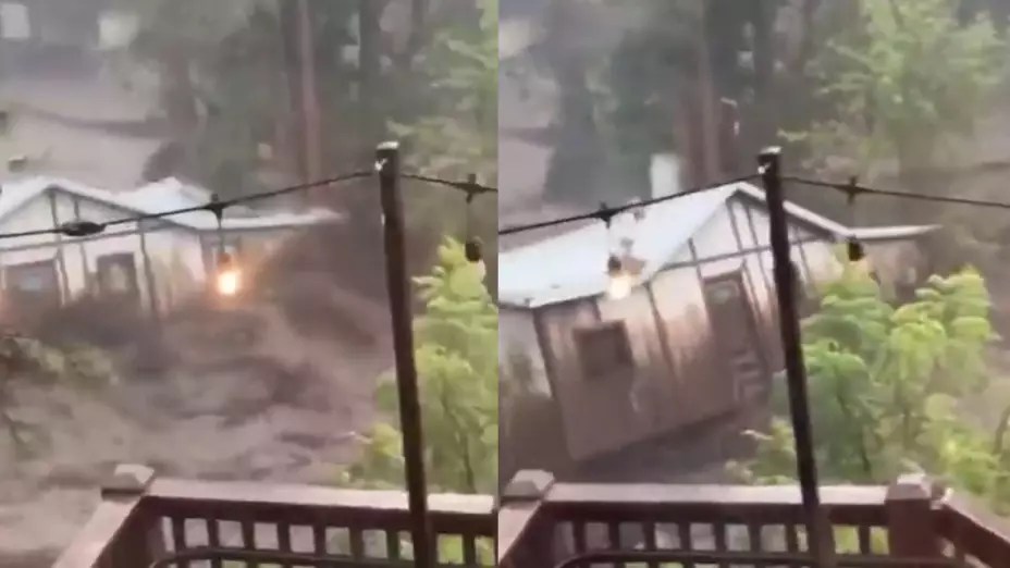 Nuevo México sufre inundaciones graves por el desbordamiento del río Ruidoso.