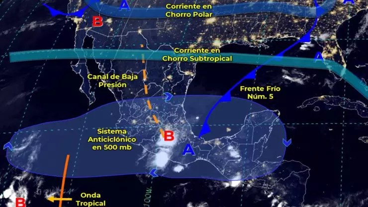 Clima 26 de octubre: ¿Frente Frío número 5 afectará a Quintana Roo?