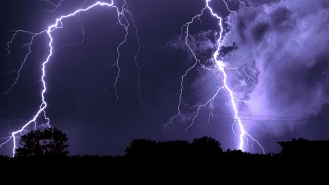 Rayos descargas eléctricas