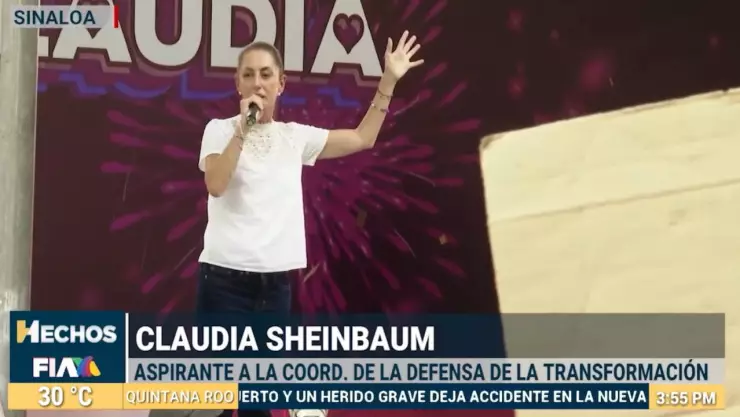 Claudia Sheinbaum visita Culiacán; se encuentra confiada por las encuestas