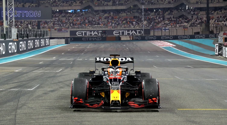 Max Verstappen en Abu Dabi