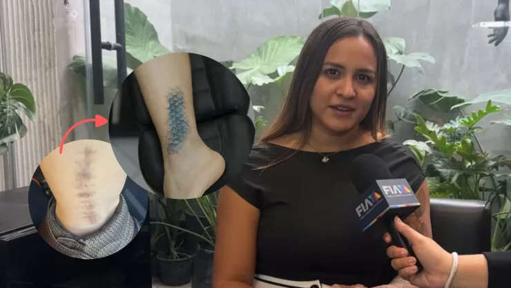 Giovanna, tatuadora de Mazatlán