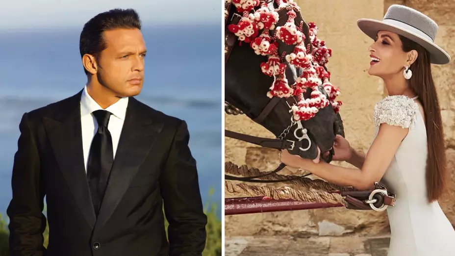 Luis Miguel y Paloma Cuevas