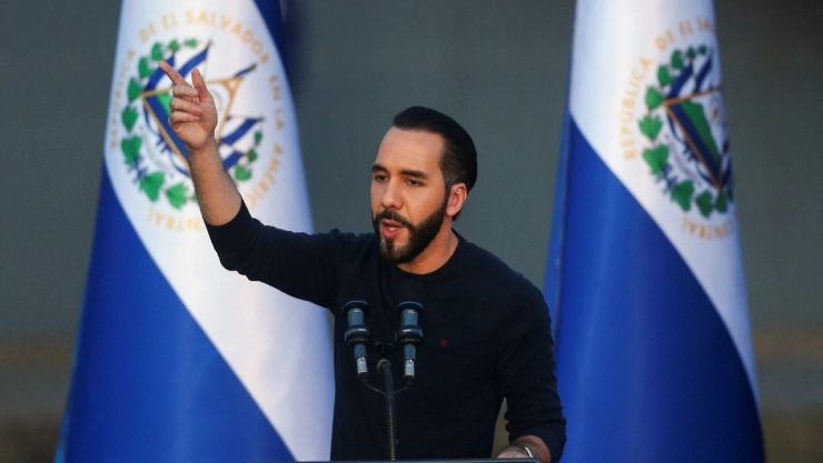 Nayib Bukele fue uno de los mandatarios que se expresaron en contra de la reelección de Maduro.