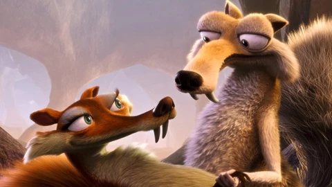 Scrat y Scratte estuvieron juntos en esta cinta