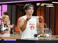 Ernesto Cázares preparó tarta de higos