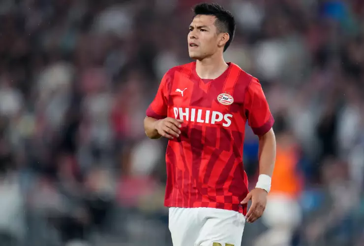 Hirving Lozano, delantero del PSV