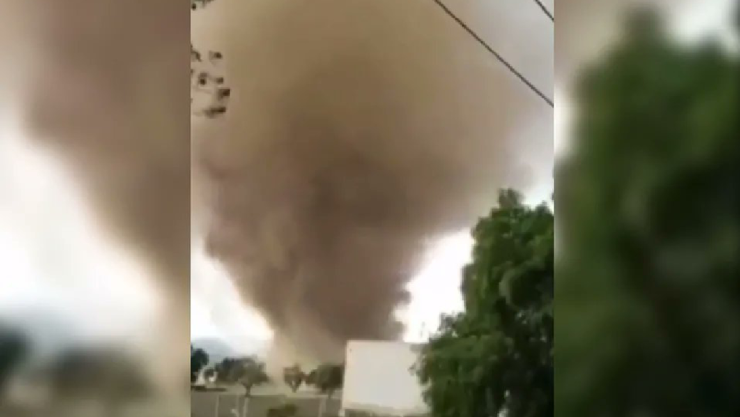 El pasado 14 de mayo se form&oacute; un inusual tornado en Puebla.