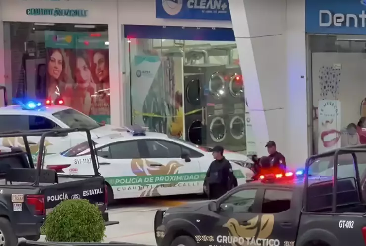 Balacera en lavandería Cuautitlán Izcalli