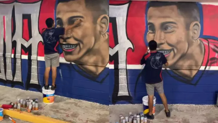 Mural a Diego “puma” Chávez
