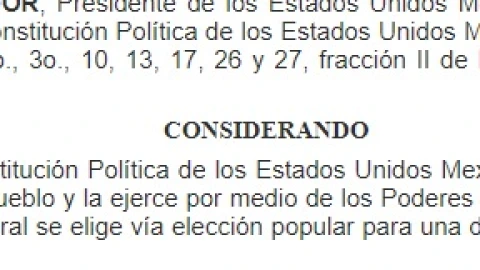 DOF publica orden de transición entre AMLO y Sheinbaum
