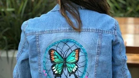 Chaquetas de mezclilla viejas