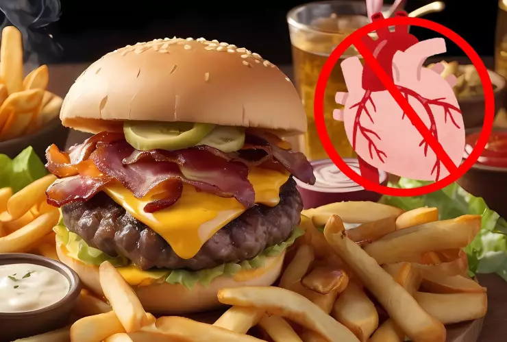 Alimentos que afectan la salud del corazón y aumentan el riesgo de enfermedades cardiovasculares