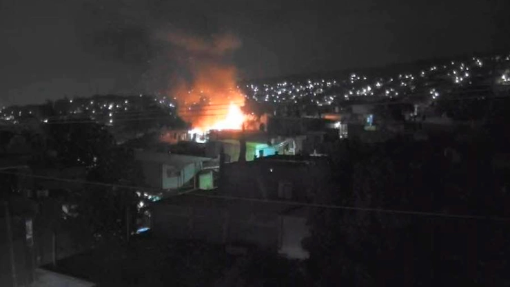 Incendio en Tuxtla Gutiérrez