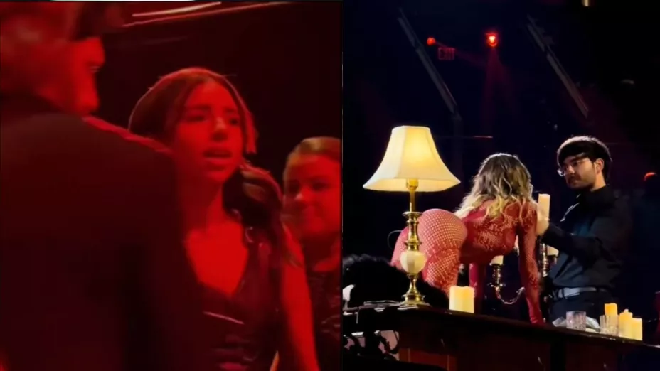 Ángela Aguilar huye antes del show de Belinda en Premios lo Nuestro 2025