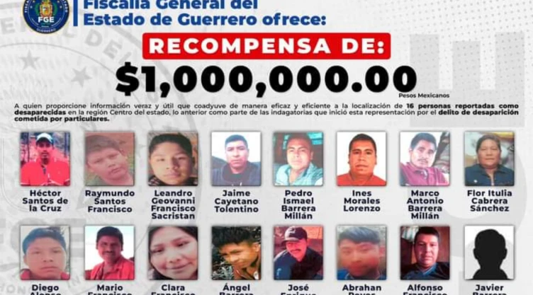 Desaparecidos en Guerrero
