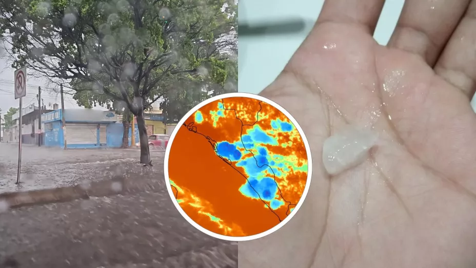 Granizo en Culiacán