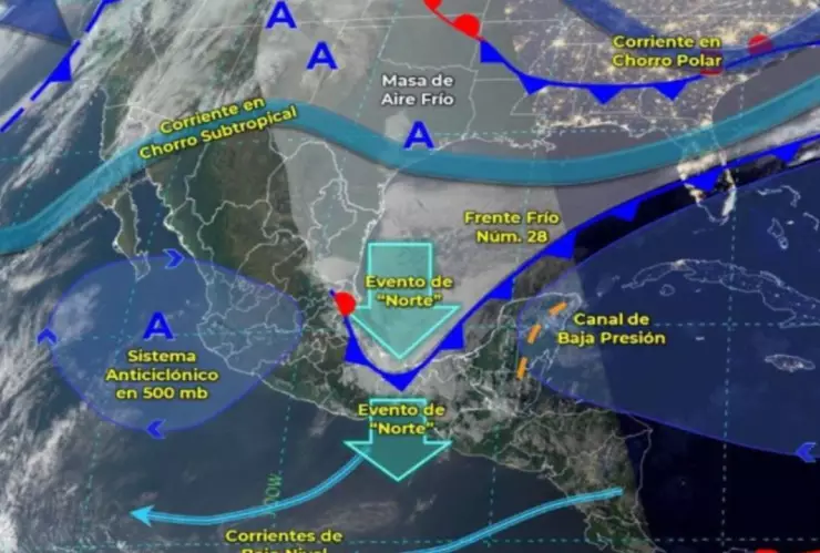 Clima en Veracruz_ Cielos nublados