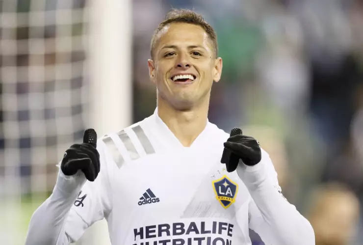 Chicharito Hernández marca con el LA Galaxy