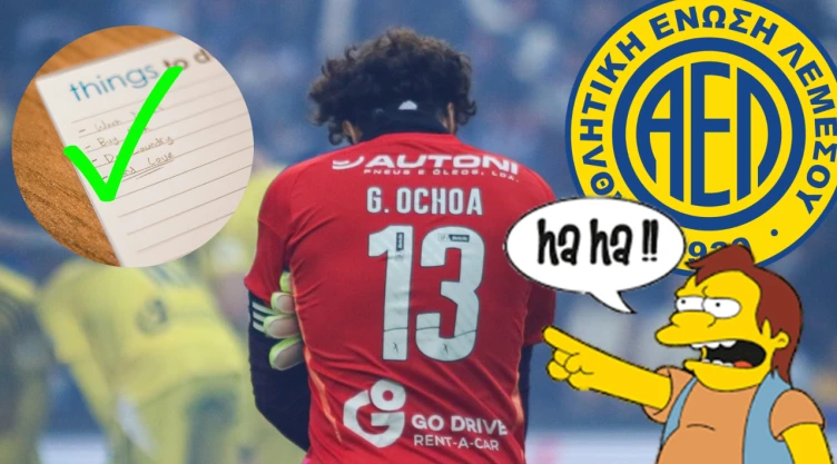 Memo Ochoa debe alcanzar este objetivo en el Limassol si no quiere quedar como la burla