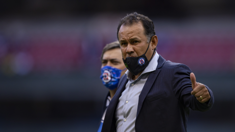 Juan Reynoso, entrenador Cruz Azul
