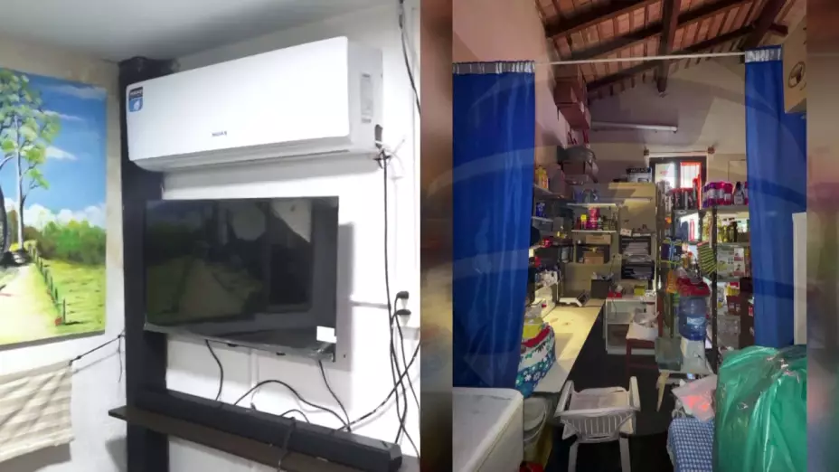 Imágenes de celdas VIP en cárceles de Paraguay.