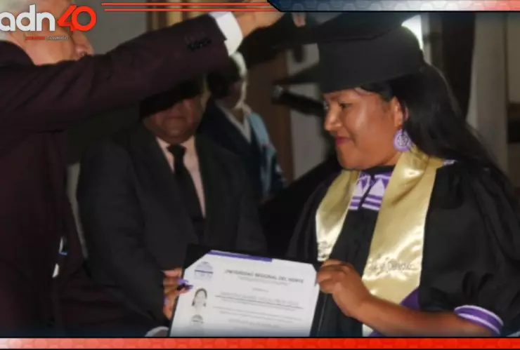 Mujer rarámuri se gradúa como abogada en Chihuahua