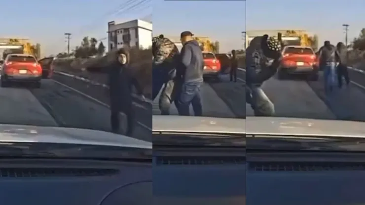 Presunto secuestro en la autopista México–Querétaro queda captado en video; autoridades no han informado