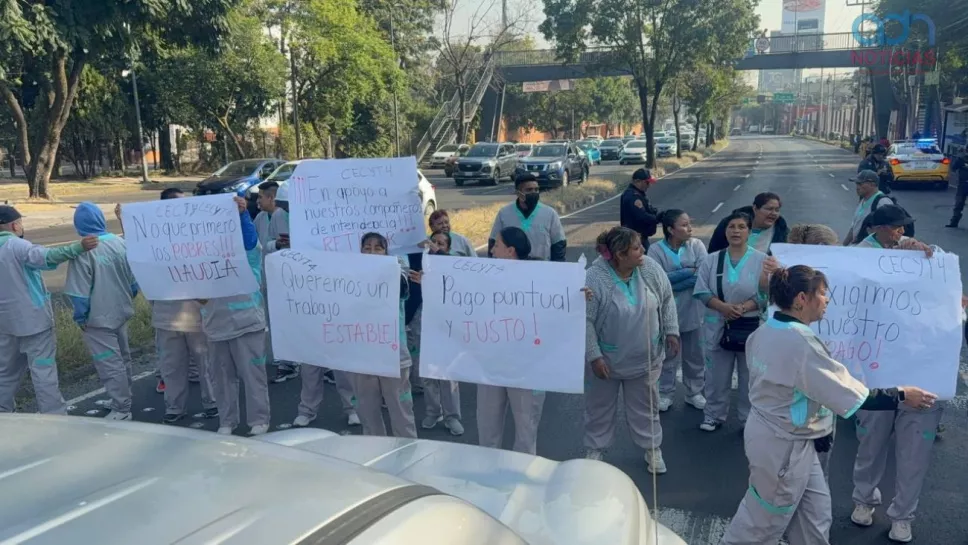 Calles cerradas por bloqueos y marcha hoy