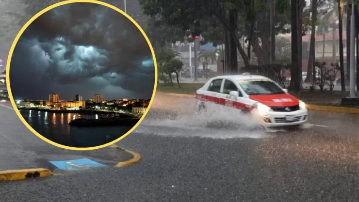Frente frío en Veracruz