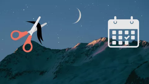 ¿Cuáles serán los mejores días para cortarse el cabello, según el calendario lunar de agosto 2024